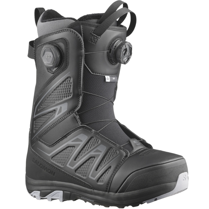 Salomon - Ivy Boa SJ Boa - Black/Black/Lilac Gray - Freeride-Boot