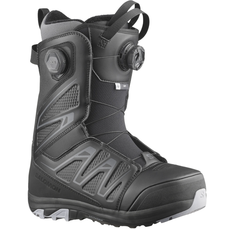 Salomon - Ivy Boa SJ Boa - Black/Black/Lilac Gray - Freeride-Boot