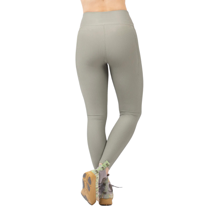 Eivy - Pocket Rib Tights - Faded Oak - Funktions-Unterhose Lang