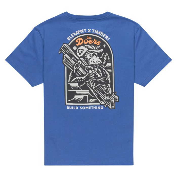 Element - Timber Carry SS Y - Nouvean Navy - T-Shirt