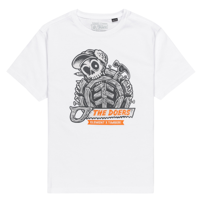 Element - Timber Icon SS Y - Optic White - T-Shirt