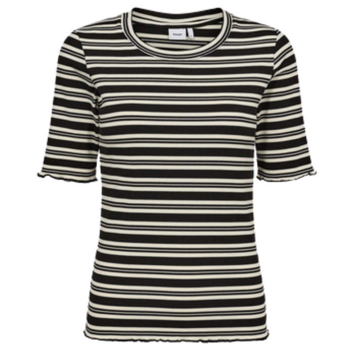 Nümph - Nuamalia T-Shirt - Caviar - Fashion Top