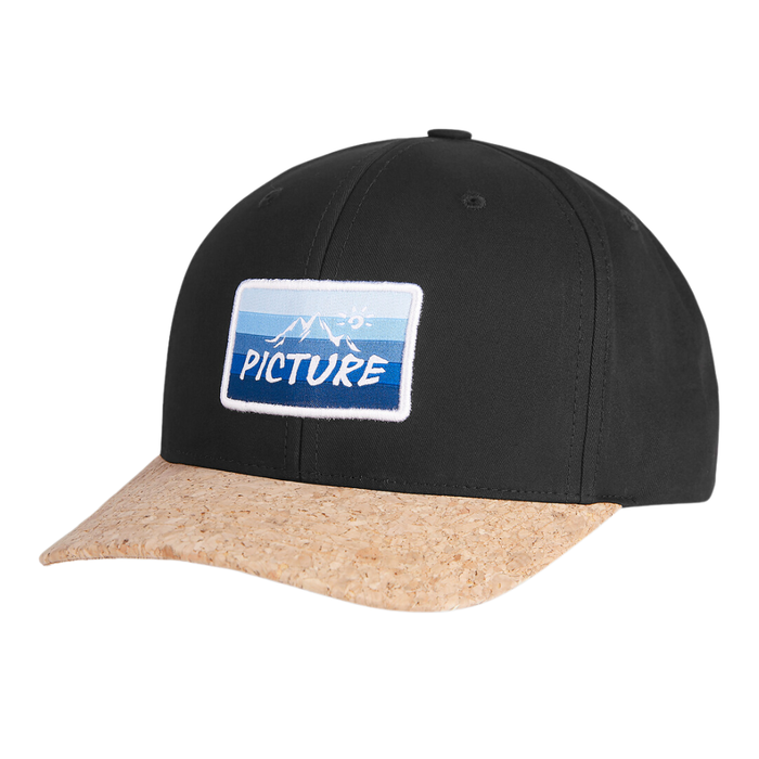 Picture - Wakopa BB Cap - Black - Snapback Cap