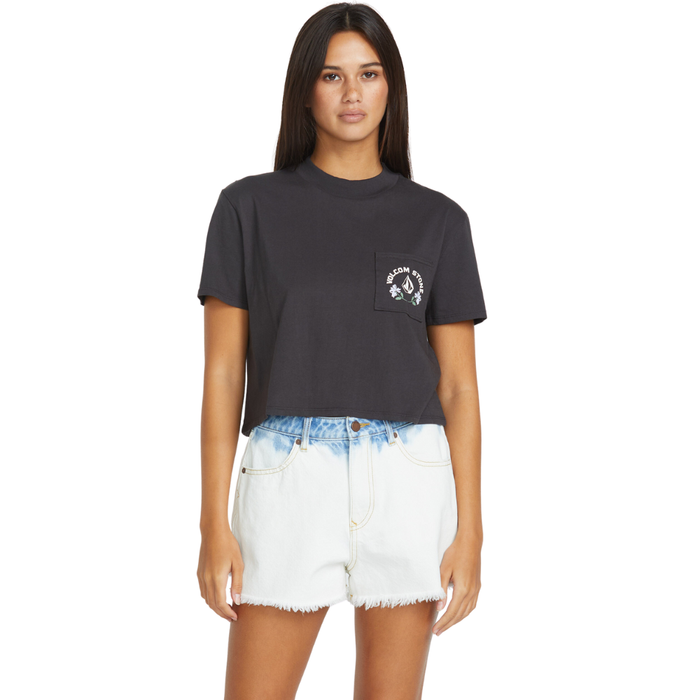 Volcom - Pocket Dial Tee - Vintage Black - T-Shirt