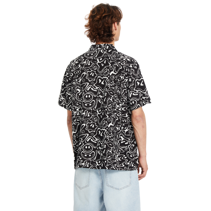Volcom - FA F Rygalski SS - Black - Kurzarmhemd
