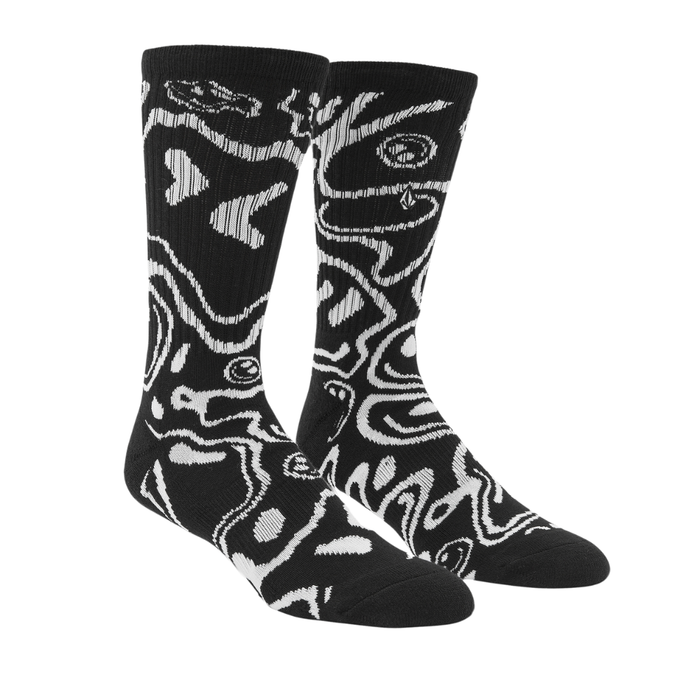 Volcom - FA F Rygalski Sock PR - Black - Socken