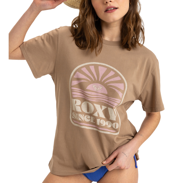 Roxy - Hangloose Poster - Portabella - T-Shirt