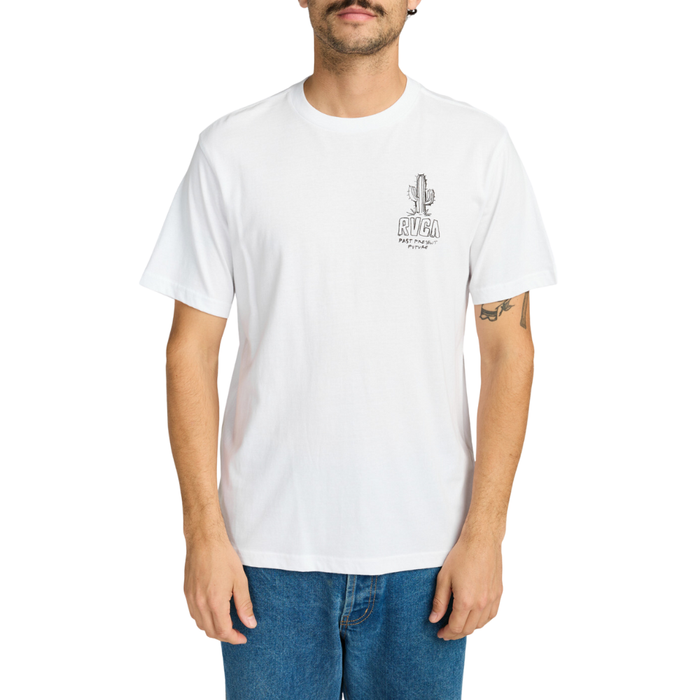 RVCA - Deth Valley SS Tee - White - T-Shirt