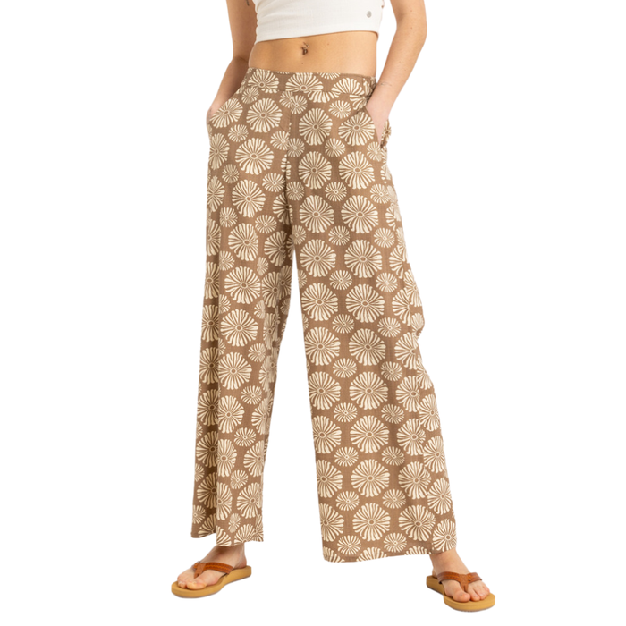 Roxy - Midnight Avenue Slub - Portobella Tropical Tile - Stoffhose