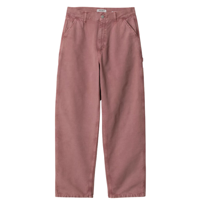 Carhartt WIP - W Brandon Single Knee Pant - Dusky Pink stone canvas - Baggy Fit Pant