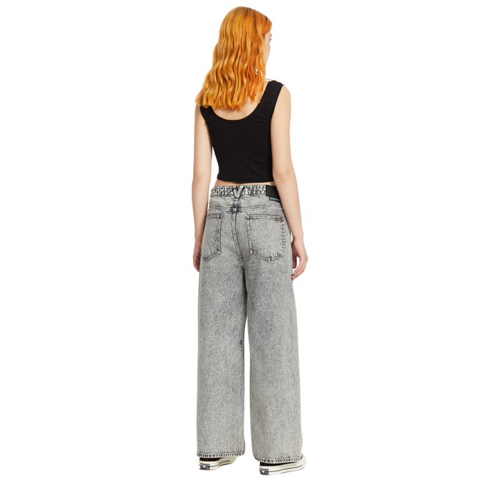 Volcom - Beeggy Denim Pants - Grey Vintage - Baggy Fit Jeans