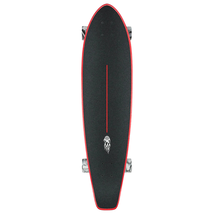 Globe - The All-Time - Red Flames - Longboard-Complete