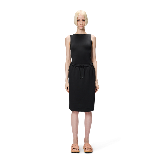 Rains - Sintra Fleece W Pencil Skirt - Black - Rock Kurz