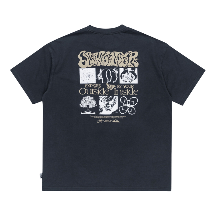 Quiksilver - HW Outside Inside SS - Black - T-Shirt