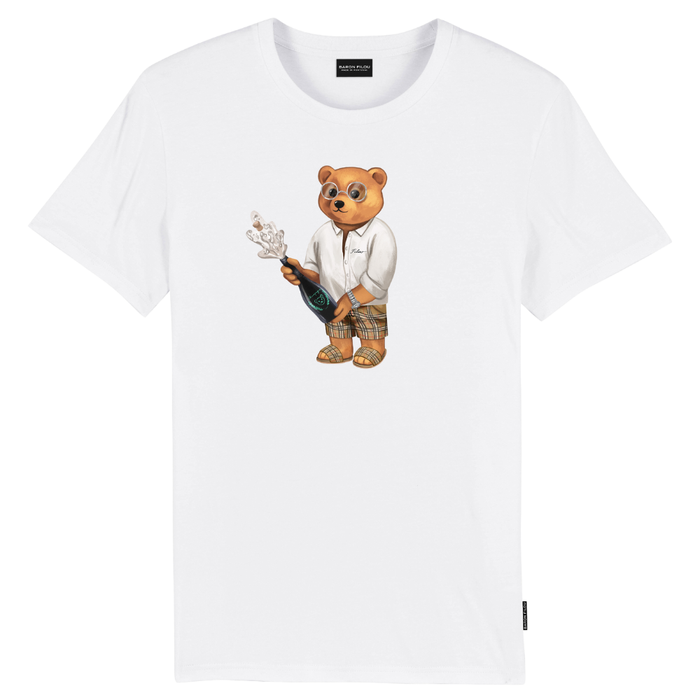 BaronFilou - The Champagne Splasher - Pearl White - T-Shirt