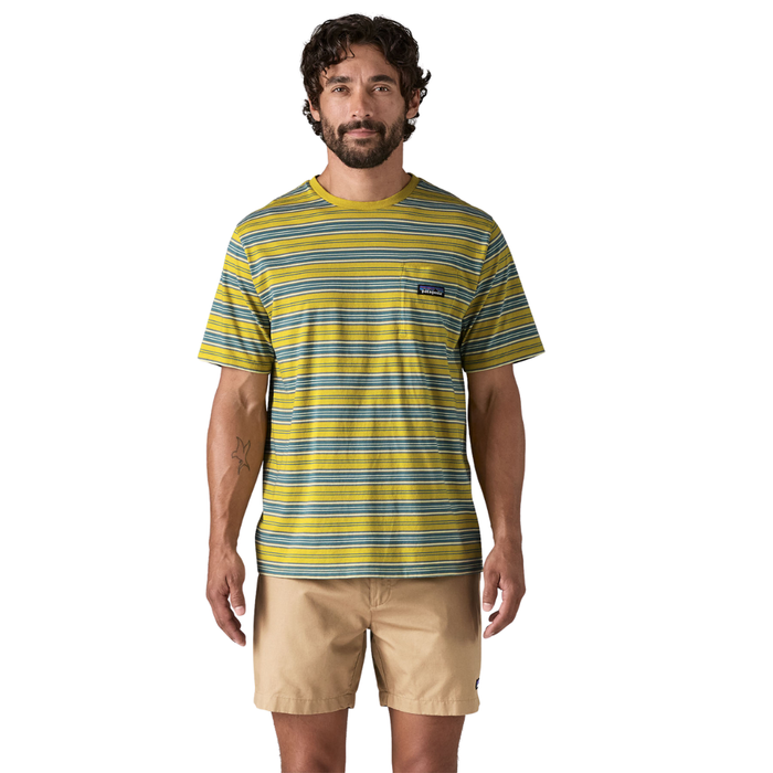 Patagonia - Ms Daily Pocket Tee - Summer Camp: Bundle Green - T-Shirt
