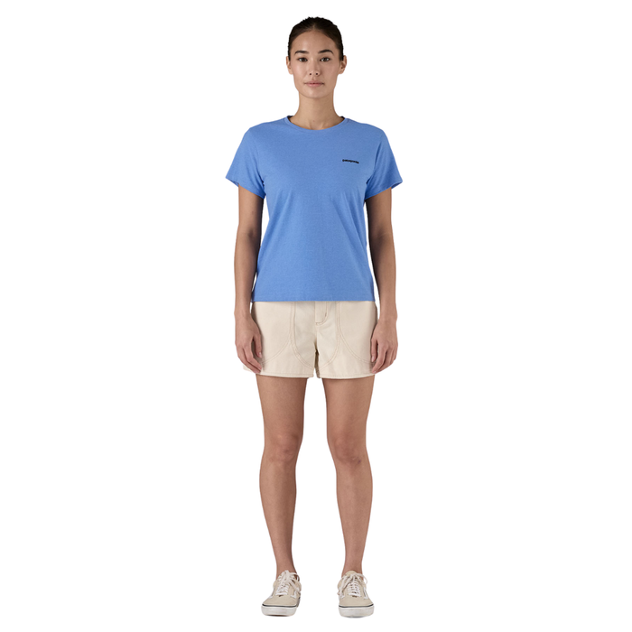 Patagonia - Ws P-6 Logo Responsibili-Tee - Abundant Blue - T-Shirt