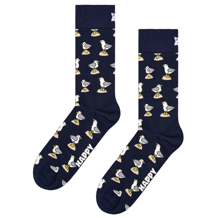 Happy Socks  - Seagull Sock - Navy - Socken