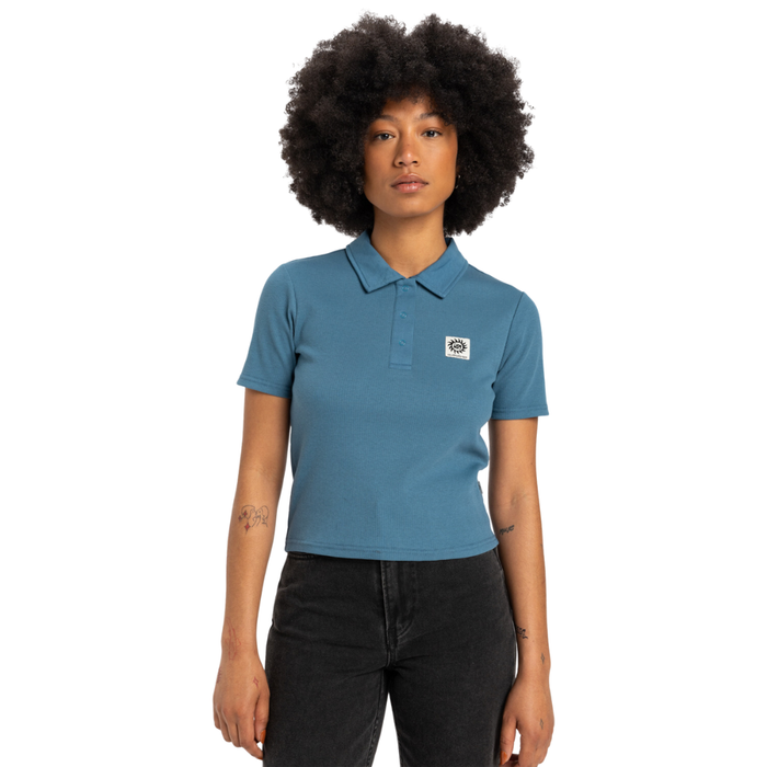 Quiksilver - Nightcall Polo - Real Teal - Polo Kurzarm