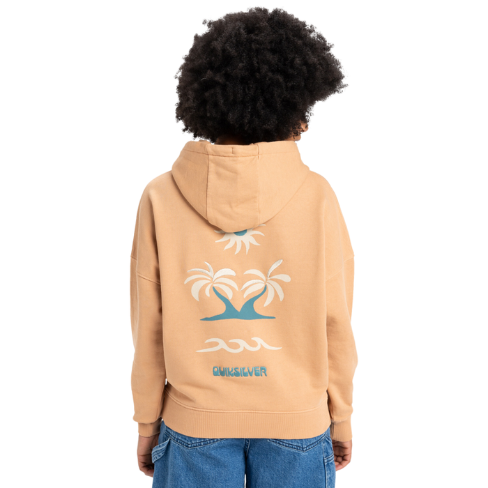 Quiksilver - Oversized Hoodie - Praline - Hoodie