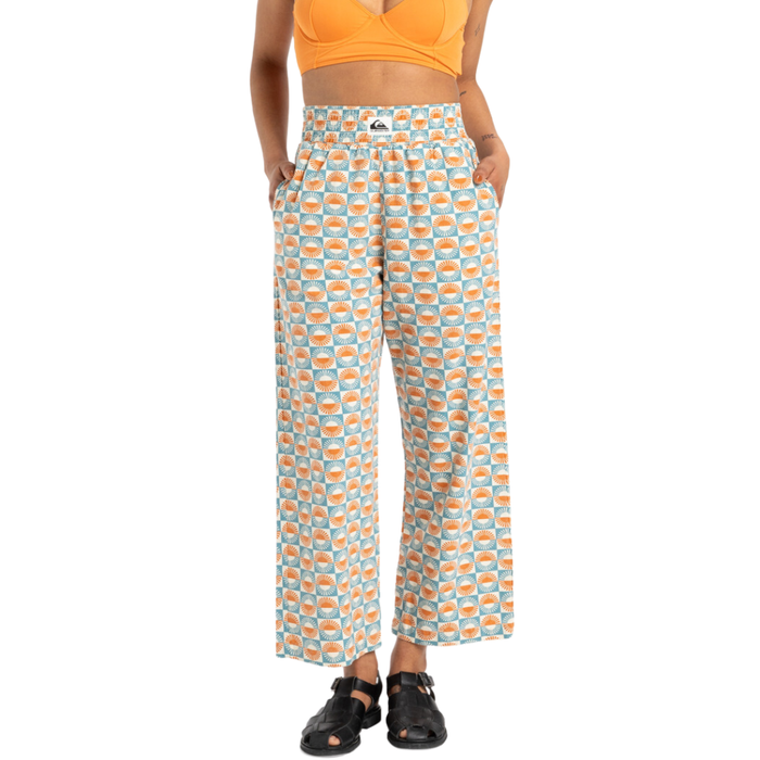 Quiksilver - Honolulu Pant - Brittanyblueflorever - Stoffhose