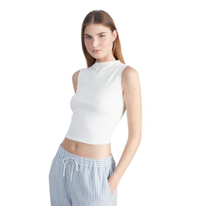 24Colours - Top - Offwhite - Crop Top