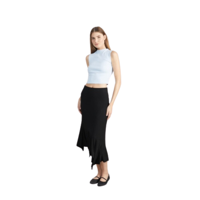 24Colours - Top - Light Blue - Crop Top