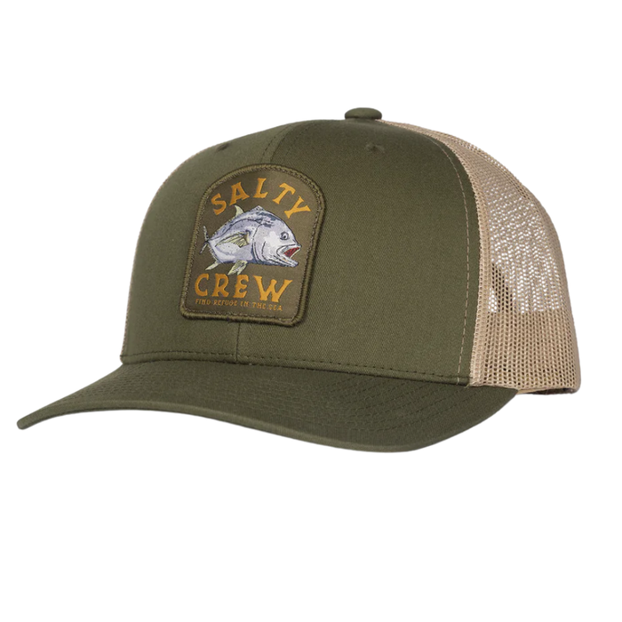 Salty Crew - Ulua Retro Trucker - Moss/Khaki - Trucker Cap
