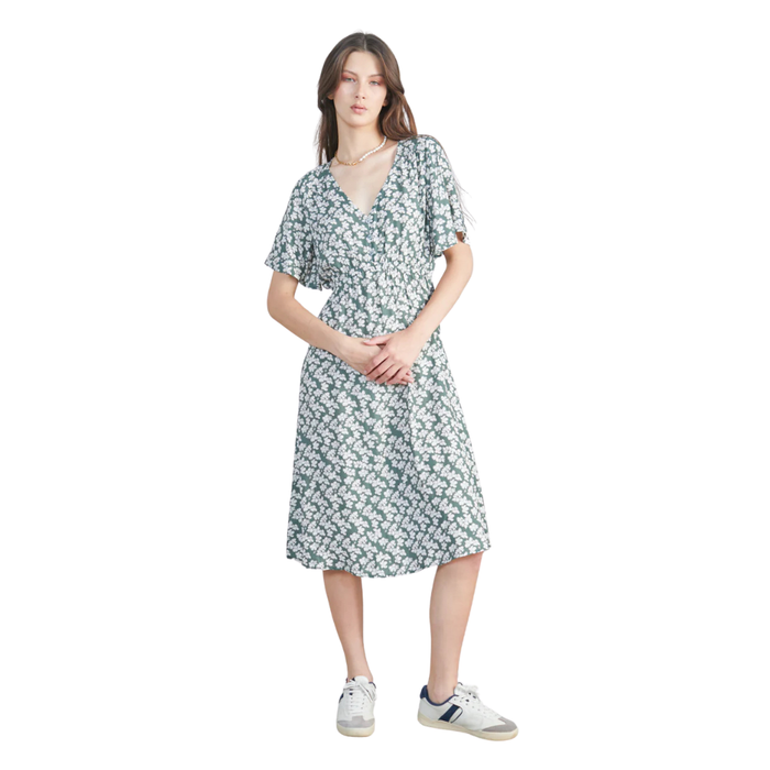 24Colours - Dress - Green - Kleid Lang