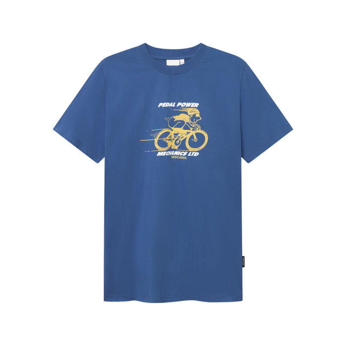 Dedicated - Stockholm Pedal Power  - True Blue - T-Shirt