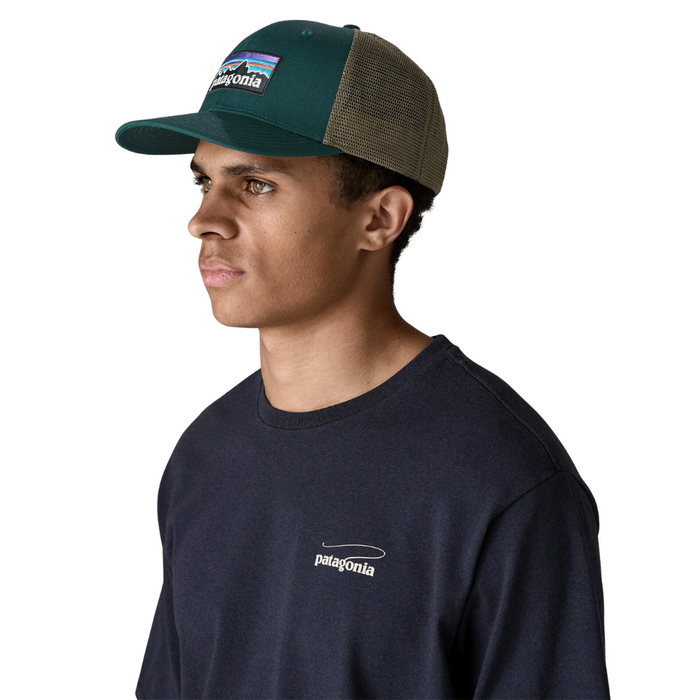 Patagonia - P-6 Logo Trucker Hat - Cascade Green - Trucker Cap