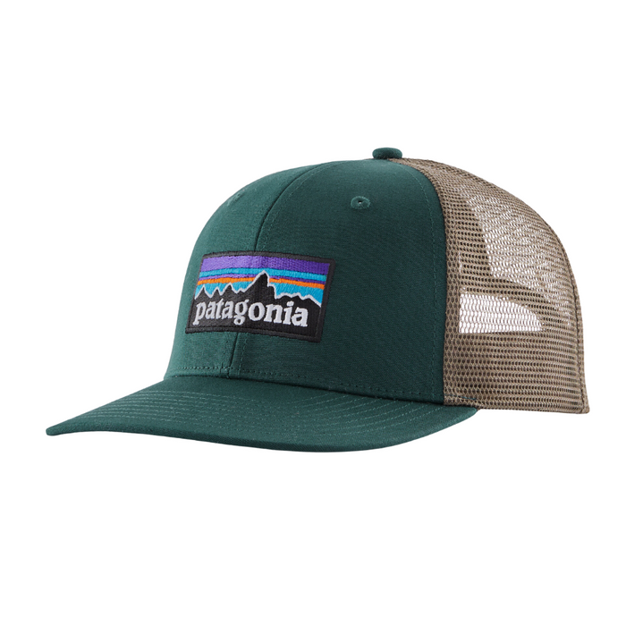 Patagonia - P-6 Logo Trucker Hat - Cascade Green - Trucker Cap