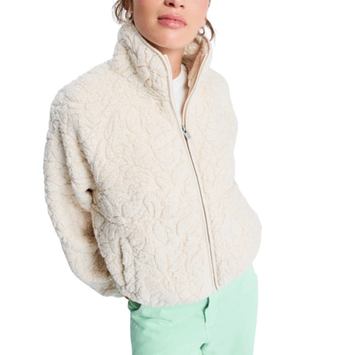 Roxy - Blurry Cloud - Parchment - Fleece Jacke