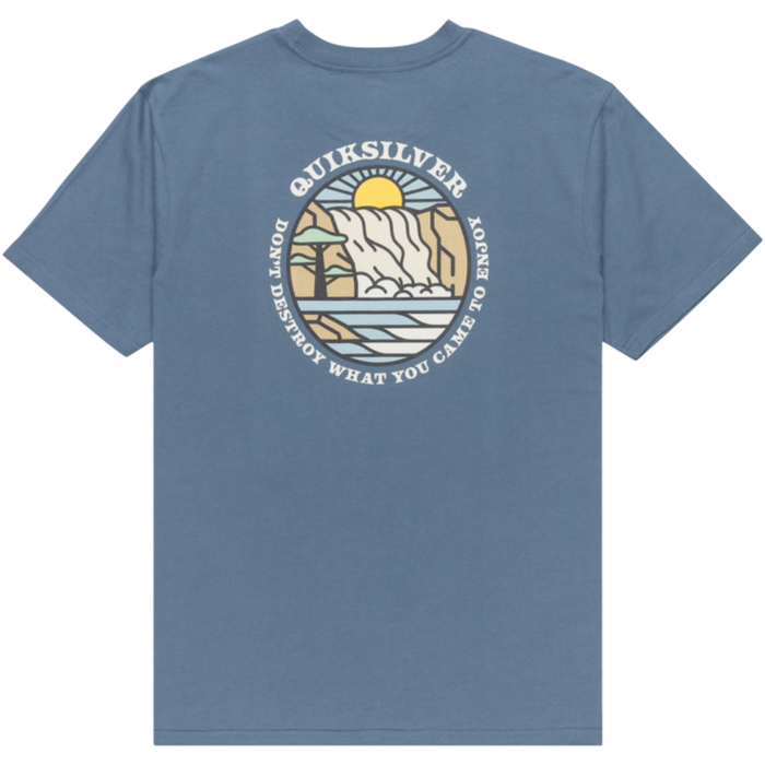 Quiksilver - EV Summer Salt SS - China Blue - T-Shirt