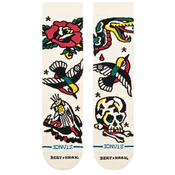 Stance - Flash Crew - Canvas - Socken