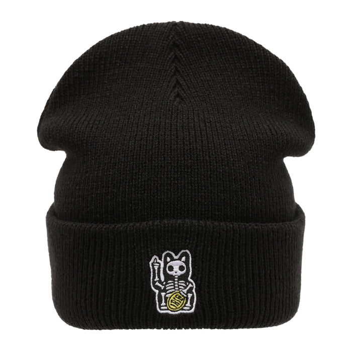 Iriedaily - Hallow Cat Beanie - Black - Beanie