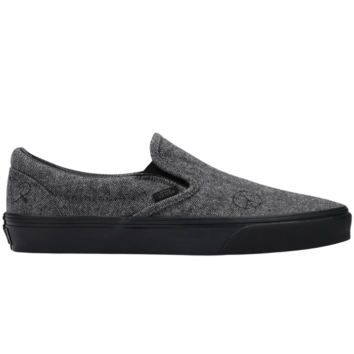 Vans - Classic Slip-On Wool  - Gray/Black - Slip-On