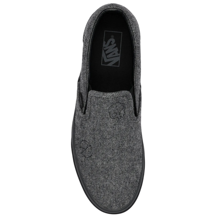 Vans - Classic Slip-On Wool  - Gray/Black - Slip-On