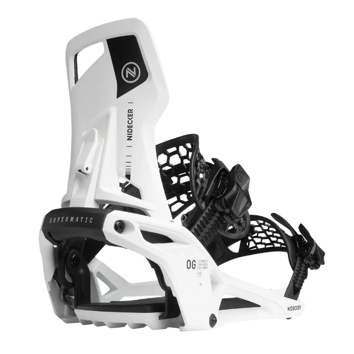 Nidecker - OG Supermatic - White - Snowboard-Bindung