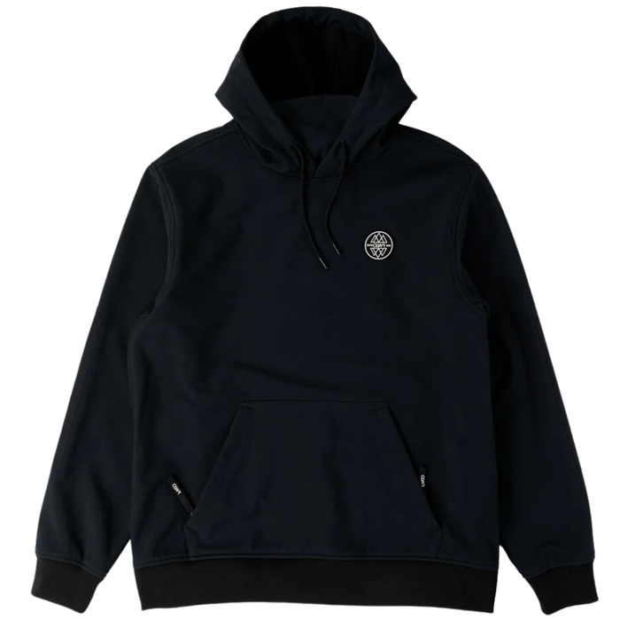 U EST 2010 Hood - CLWR - BLACK - Rider-Hoodie