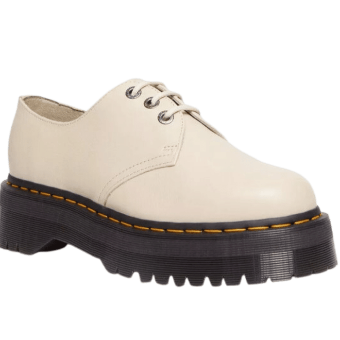 1461 Quad II - DrMartens - Parchment Beige Pisa - Schnürschuh
