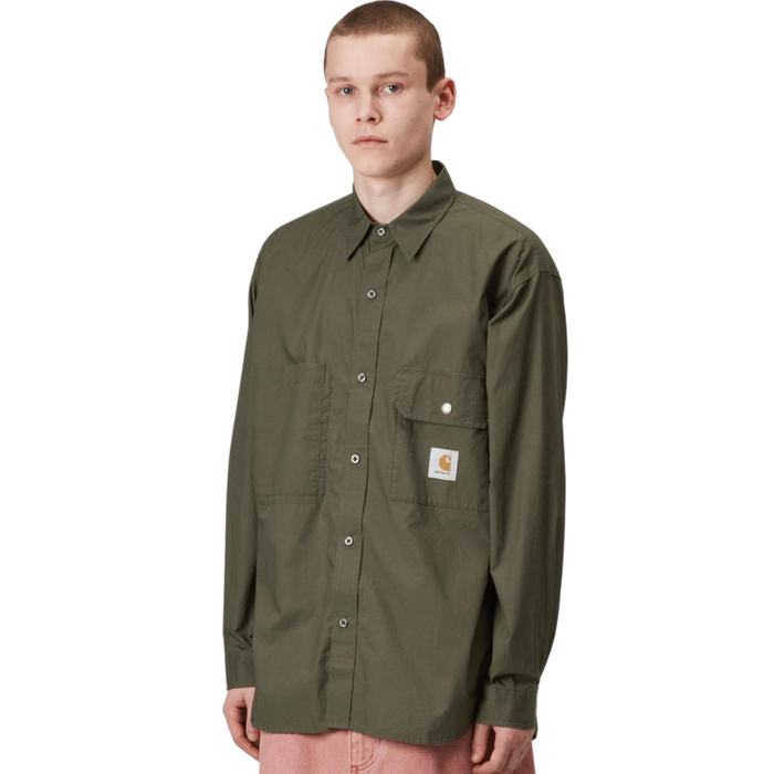 Carhartt - L/S Irwin Shirt - Turtle - Langarmhemd