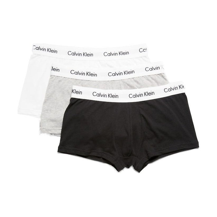 Calvin Klein - 3P LR Trunk - Boxer Short - Black/White/Grey