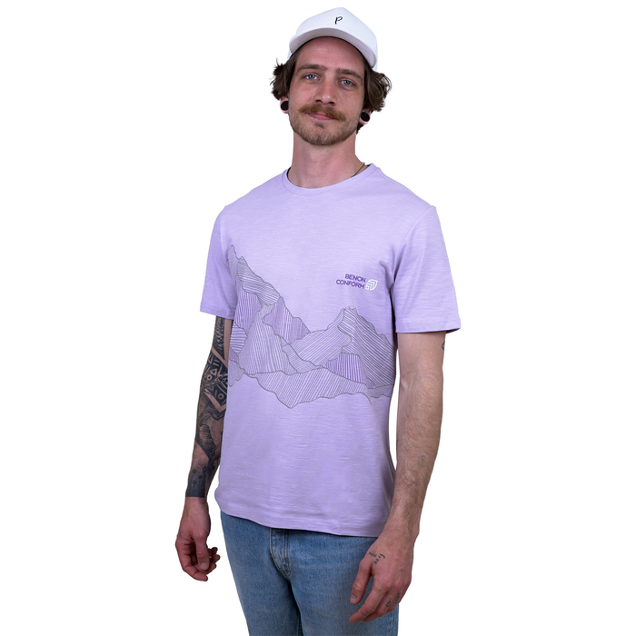 BN Mtn Shadows Tee - Benon Conform - Soft Lilac - T-Shirt