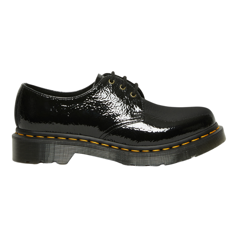 1461 - DrMartens - Black Distressed Pat - Sneaker