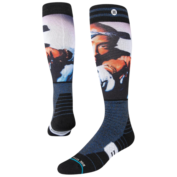 MAKAVELI SNOW - Black - Stance - Technische Socke