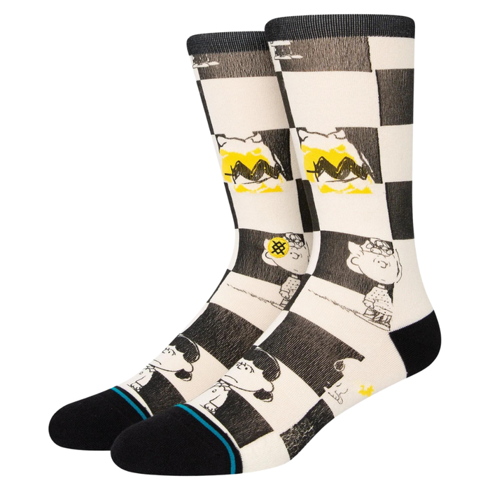 CHECKED - Black - Stance - Socken