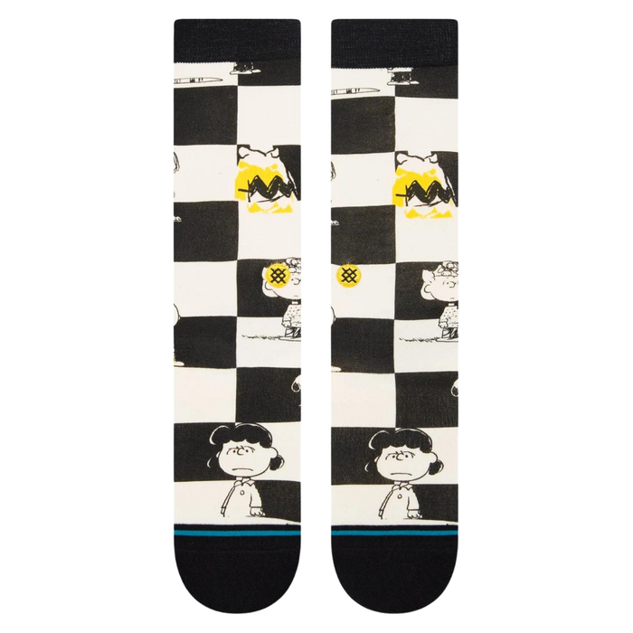 CHECKED - Black - Stance - Socken