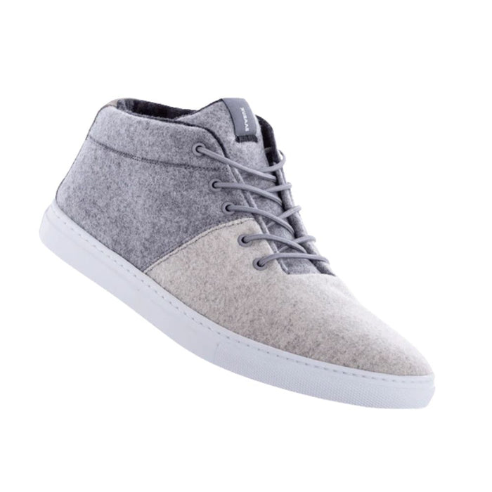 Baabuk - Sky Wooler - Middle Grey - Schuhe - Sneakers - Sneaker High