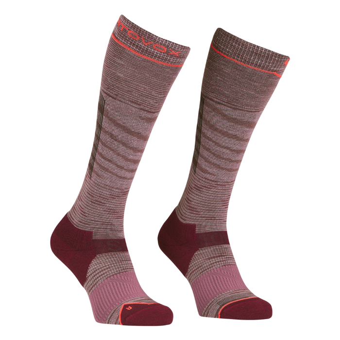 Ortovox - SKI TOUR LT COMP LONG SOCKS W - mountain rose blend - Snowboard-Socken